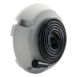 LOUROE ELECTRONICS VERIFACT-B – Micrófono Omnidireccional / Captación 9 m (29.5 ft) de Diámetro / Montaje en Techo Alto / Alimentación 12 VCC / Cableado hasta 300 m (984.3 ft)