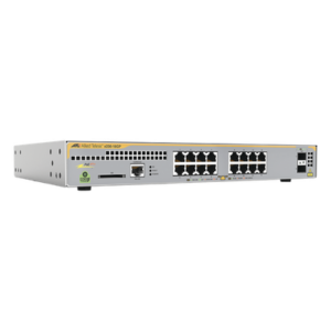 ALLIED TELESIS AT-X230-18GP-R-10 – Switch PoE+ Administrable Capa 3 / 16 Puertos Gigabit / 2 SFP / 247 W / 26.8 Mpps / 1U Rack
