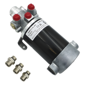 SIMRAD 000-15446-002 – Bomba Hidráulica de Engranajes / 12 V CC / Reversible / Caudal 3.0 L/min / Desplazamiento 290-960 cc / Conexiones ORB / Embarcaciones hasta 21 m (70 ft)
