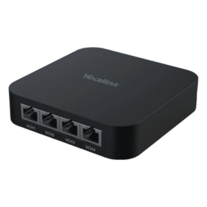YEALINK RCH40-E2 – Switch PoE / 4 Puertos 802.3af/at / 90W Total / 1 Uplink Gigabit / QoS AV / SafeConnect