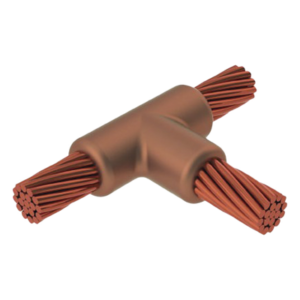 TOTAL GROUND TGM-CCT-1/0-1/0 – Molde para Soldadura Exotérmica / Tipo T Horizontal / Cable 1/0 AWG a 1/0 AWG / Carga #90