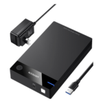 UGREEN 50423 – Enclosure para Disco Duro / USB 3.0 con UASP / SATA I/II/III / 3.5" y 2.5" / Hasta 16 TB / Sin Herramientas / Cable 1 m (3.3 ft)