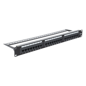 LINKEDPRO BY EPCOM LP-PP-605A – Panel de Parcheo Punchdown / 24 Puertos / Cat6A / 19 Pulgadas (48.26 cm) / 1U / UTP / T568A-T568B