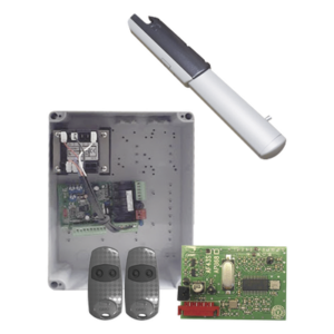 CAME KIT-ATI-3010 – Kit de Operadores para Portones Vehiculares Abatibles de 2 Hojas / 3 m (9.8 ft) / 400 kg (880 lb) / Uso Residencial