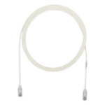 PANDUIT UTP28SP5 – Cable de Parcheo Cat6 UTP / 28AWG Diámetro Reducido / 1.52 m (5 Pies) / PoE++ / LSZH-CM / Blanco Mate
