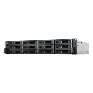 SYNOLOGY RS2423RP+ – Servidor NAS Rack / 12 Bahías / 2U / Hasta 432 TB / 10GbE Integrado / Fuentes Duales Hot-Swap / RAID / Expansión PCIe 3.0 x8