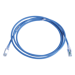 SIEMON ZM6A-S07-06B – Patch Cord Cat6A S/FTP / 7 Pies (2.13 m) / CM/LS0H / Blindaje 360° / UL2043 / Alta Densidad