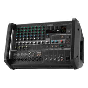 YAMAHA EMX5 – Mezcladora de Audio Amplificada / 12 Canales / Amplificador Clase-D 2x630W / 24 Efectos SPX / Supresor de Retroalimentación / 4/8 Ohms