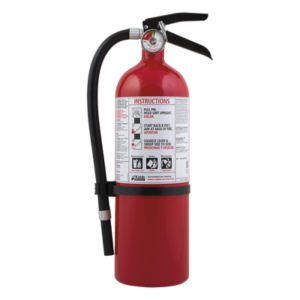 KIDDE FX340GW-1 – Extintor desechable / Polvo químico seco multipropósito / 5.5 lb / Clase A-B-C / UL 3-A:40-B:C / Talleres y garajes
