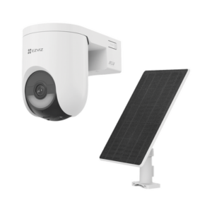 EZVIZ CSHB8C/SP/4G/W – Cámara PT IP / 2K+ 4 Megapixel / Dual 4G y Wi-Fi 6 / Batería 5200 mAh / Panel Solar 5W / IP65 / Visión Nocturna Color / Detección IA 25 m (82 ft)
