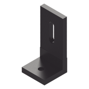 SYSCOM EPLLF101B – Soporte L para Panel Solar / Montaje en Concreto / Compatible con Tornillo Expansor EPL-ES-8/70 / Estructuras Personalizadas