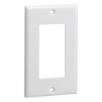 PANDUIT CPGWH – Placa Frontal GFCI / ABS / 114 mm (4.49 in) / 69.8 mm (2.75 in) / Blanco