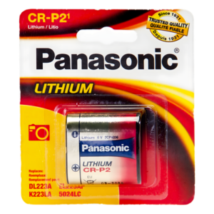 PANASONIC CRP2/PA – Batería de Litio / 6V / 1550 mAh / Li/MnO₂ / -40°C a 70°C / Baja Autodescarga