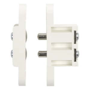 RCI - DORMAKABA 9500PT – Contacto empotrable / 2 pines / 1.5A / 13x71mm / Calibre 22-18 / Latón niquelado
