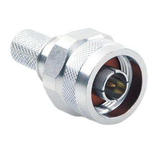 RF INDUSTRIES,LTD RFN-1006-49I – Conector N Macho / Pin Cautivo / Anillo Plegable / 0-11 GHz / 50 Ohm / Cables LMR-400, CNT-400, LP-400, RG8/U-SYS