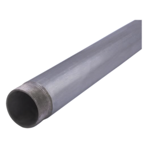 JUPITER JUC40114TUB – Tubo Conduit Cédula 40 / 1 1/4" (35 mm) / 3.20 m (10.5 ft) / Acero Galvanizado / Sin Cople / NPSM