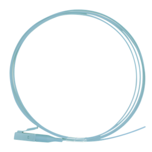 LINKEDPRO BY EPCOM LP-FOM4-LC-01 – Pigtail de Fibra Óptica / LC Simplex / OM4 50/125 µm / PVC / 1 Metro (3.28 Pies) / Aqua