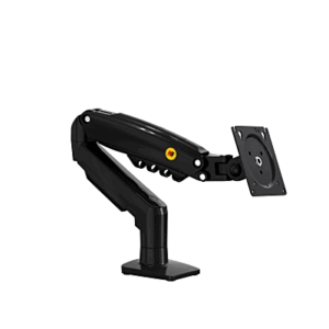 NB-EPCOM F80NB – Soporte de Brazo Ajustable para Monitor / Compatible 17" - 30" / Carga hasta 9 kg / Rotación 360° / Inclinación +85° a -30° / Giro 180° / Resorte de Gas / Color Gris