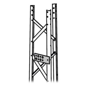 Trylon TRY-T-TXB – Guía de Cableado de Comunicación / Galvanizado en Inmersión en Caliente / Compatible Línea TITAN / 3 Unidades por Sección
