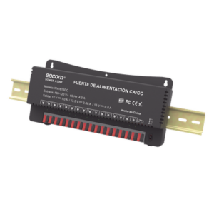 EPCOM POWERLINE NV-1615-DC – Fuente de Poder para 16 Cámaras / Salida Ajustable 12/13.5/15 Vcc / 16 A / 200 W / Montaje en Pared / Operación -20°C a 70°C