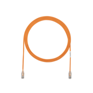 PANDUIT UTP28SP20OR – Cable de Parcheo Cat6 / UTP 28AWG / 3.8 mm / 6.1 m (20 pies) / Naranja