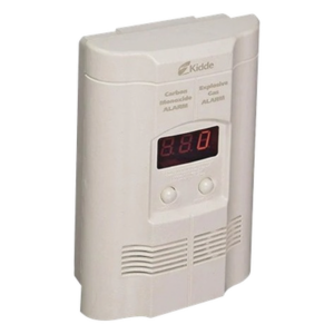 KIDDE KN-COEG-3 – Alarma combinada CO/gas explosivo / conexión 120 Vca / respaldo pila 9V / sensor electroquímico CO / sensor óxido de metal gas / pantalla digital / paquete de 2