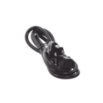 EPCOM POWERLINE AC-CORD-1.5M – Cable de Alimentación Trifásico / 1.5 m (4.9 ft) / IEC 320C13 a NEMA 5-15P / 18 AWG / 120-240 Vca