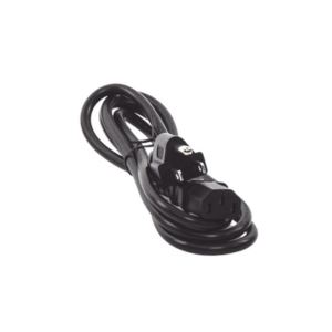 EPCOM POWERLINE AC-CORD-1.5M – Cable de Alimentación Trifásico / 1.5 m (4.9 ft) / IEC 320C13 a NEMA 5-15P / 18 AWG / 120-240 Vca