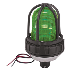 FEDERAL SIGNAL INDUSTRIAL 191XL-024-G – Luz de advertencia LED para ubicaciones peligrosas / Montaje tipo tubo / 24 VCD / Verde / IP66 e IP69K / -50°C a 66°C (-58°F a 151°F)