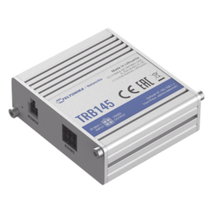 TELTONIKA TRB145 – Gateway Industrial LTE Cat 1 / RS485 / 10 Mbps / Aluminio / DIN Rail / Ambientes Extremos