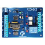 Ruiz Electronics RXC02CE – Controlador de Esclusas / 2 Puertas / Cerraduras Eléctricas / Temporizadores 0-30 seg / Entrada de Emergencia / Alimentación 12VDC