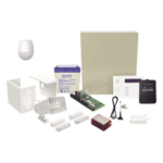 HONEYWELL HOME RESIDEO KIT2MINI-60RF – Kit de Alarma Antirrobo / Panel de Control con Teclado Inalámbrico / Comunicador 4G LTE-M/5G / Sensor PIR 18 m (59.1 ft) / Sirena 30 W / 2 Contactos Magnéticos