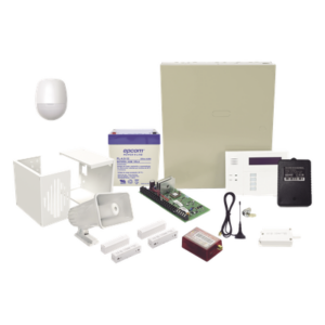 HONEYWELL HOME RESIDEO KIT2MINI-60RF – Kit de Alarma Antirrobo / Panel de Control con Teclado Inalámbrico / Comunicador 4G LTE-M/5G / Sensor PIR 18 m (59.1 ft) / Sirena 30 W / 2 Contactos Magnéticos