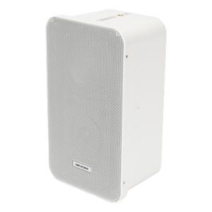 HIKVISION DS-QAE0420G1-V – Altavoz de Columna Pasivo / 20 Watts / Línea 100V / 96 dB SPL / IP66 / Montaje en L Ajustable