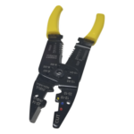 EPCOM POWERLINE EP204B – Pinza Multifuncional / 8.5 in / Pelacables 10-22 AWG / Cortador 3mm / Plegador Terminales