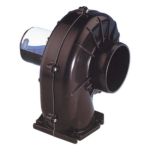 JABSCO 34739-0010 – Soplador de Montaje Flexible / 75 mm (3') / 12 Vcd / Carcasa de Plástico Reforzado / Salida Multidireccional / Normativa Marina