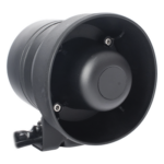 EPCOM INDUSTRIAL SIGNALING XYD50 – Sirena/Bocina Compacta / 50 W / 119 dB / 12 VCD / Aleación de Aluminio / 4.3 x 5 pulgadas