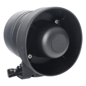 EPCOM INDUSTRIAL SIGNALING XYD50 – Sirena/Bocina Compacta / 50 W / 119 dB / 12 VCD / Aleación de Aluminio / 4.3 x 5 pulgadas