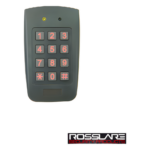 ROSSLARE SECURITY PRODUCTS AY-F64 – Lectora de Proximidad con Teclado / Salida Wiegand 26 Bits / Uso Exterior / Alcance 10 cm / LED Bicolor / 12 VCC
