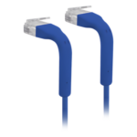 UBIQUITI U-CABLE-PATCH-RJ45-BL – Cable Patch Cat6 / Ultra Delgado / GbE / PoE+++ / 0.1m (0.33 ft) / TPE / 30 AWG / UTP / RJ45 Flexible
