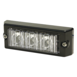 ECCO X3703-B – Luz Auxiliar LED / 3 LEDs Ultra Brillantes / 11 Patrones Programables / 12-24 VCC / SAE J595 Clase I / Azul / Uso Interior y Exterior