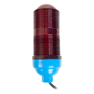 SYSCOM TOWERS SLOP-5 – Lámpara de Obstrucción Aeronáutica / Globo Rojo Policarbonato / Base E26/E27 / Luz Fría / Torres Arriostradas y Autosoportadas