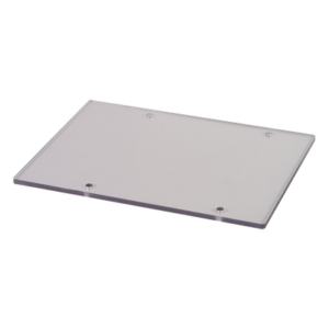 STI STI-1280 – Placa Posterior de Policarbonato / Resistente a Intemperie / Compatible con Cubiertas Serie Stopper II y Weather Stopper / Uso en Exteriores