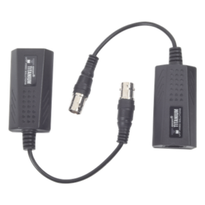 EPCOM TITANIUM TT-IP-CX – Extensor IP Pasivo / Conversión Ethernet sobre Coaxial / Alcance 200 m (656.2 ft) / 10 Mbps / Protección Sobretensiones 2 kV / Sin Alimentación Externa