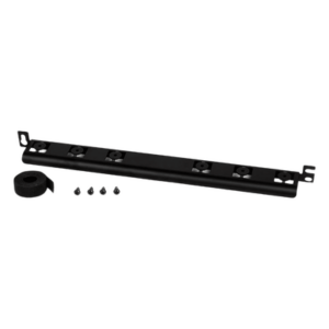 PANDUIT SRBM19BLY – Barra de Alivio de Tensión / 1U / Rack 19" / 72 Cables / Acero CRS / Color Negro
