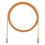 PANDUIT UTP28SP7OR – Cable de Parcheo UTP / Cat6 / 28AWG Diámetro Reducido / 2.13 m (7 pies) / Naranja