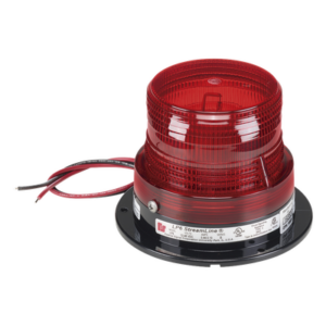 FEDERAL SIGNAL INDUSTRIAL LP6-012048-R – Estrobo streamline / Mini / 12-48 Vcc / 120 Vca / Rojo / 3-5/8' (111 mm) alto / NEMA 4X