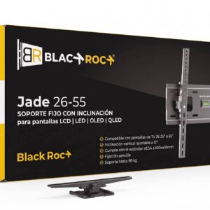 BLACKROCK JADE 26-55 BLACKROCK Soporte A Pared Con Inclinacion Para Pantallas De 26 A 55 pulgadas - Vesa 400x400 Incluye Kit De Instalacion