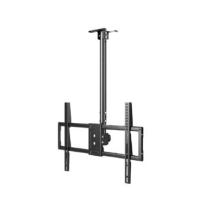 BLACKROCK CEILING 37-75 BLACKROCK Soporte de Techo para TVs de 40 a 75 - fabricado en acero laminado (1.2mm-1.8mm). VESA 600x400mm, soporta hasta 143 lbs (65 kg). Rotación de 360° y +45° inc