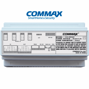 COMMAX CCU204AGF – Distribuidor para panel de audio modelo DR2AG, conecta hasta 4 Interc…